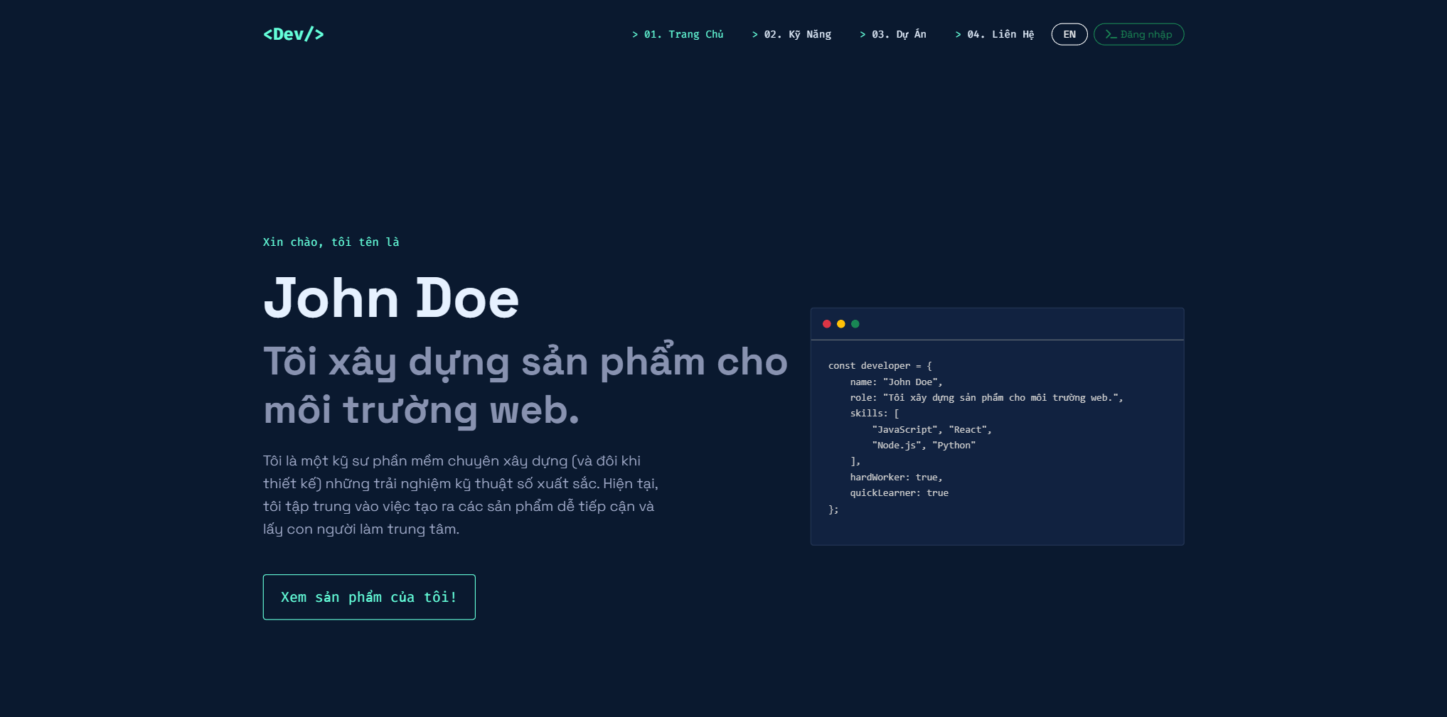 Creative Developer