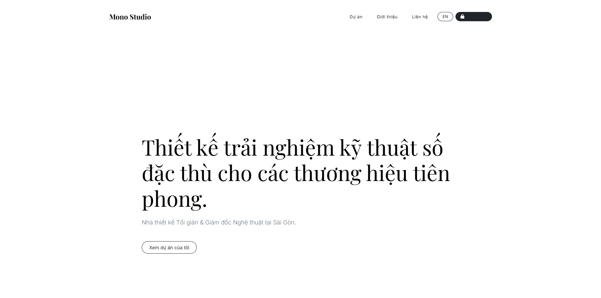 Minimalist Portfolio