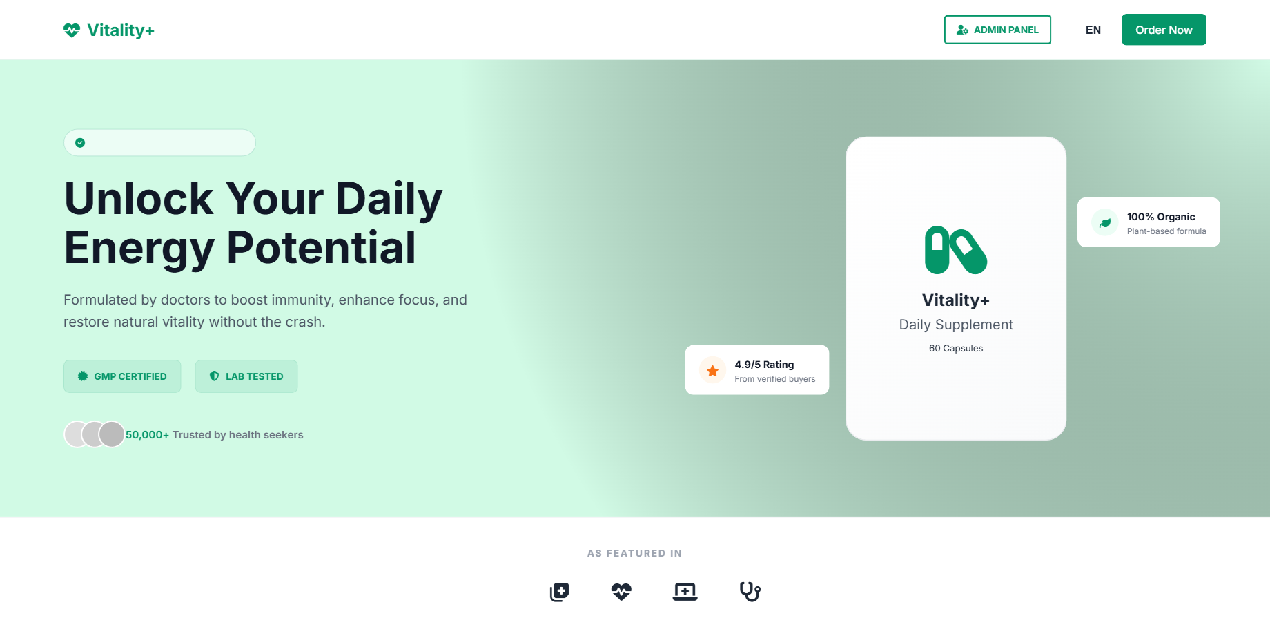 Vitality Supplement