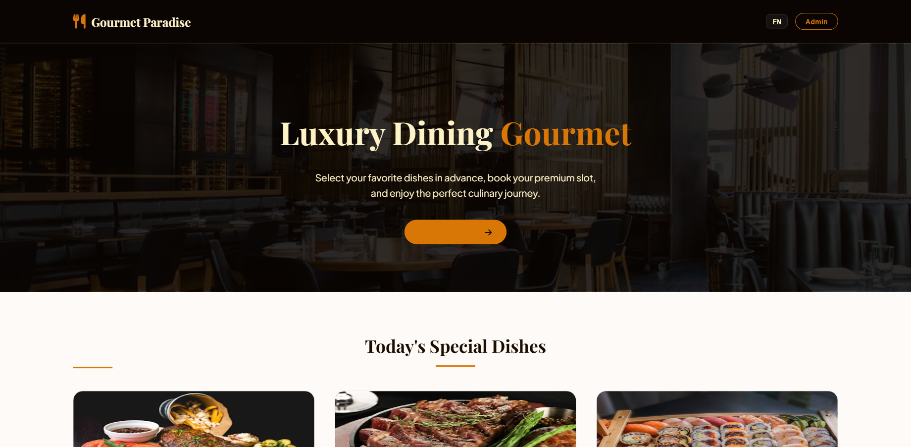 Table booking system