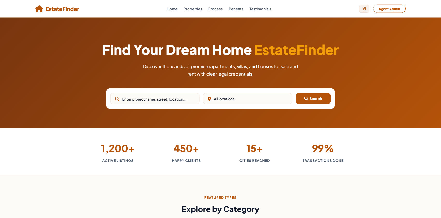 Real estate finder