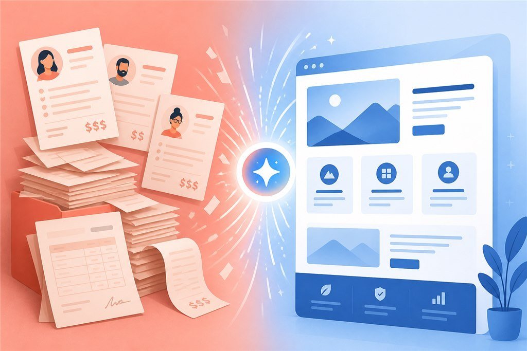 Hiring a developer, using a rigid template, or build website with AI for a small shop