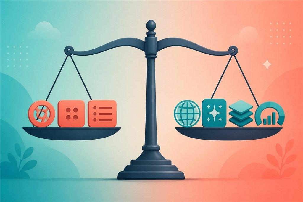 Short link UTM naming Short link UTM parameters shown as naming chips on a destination URL