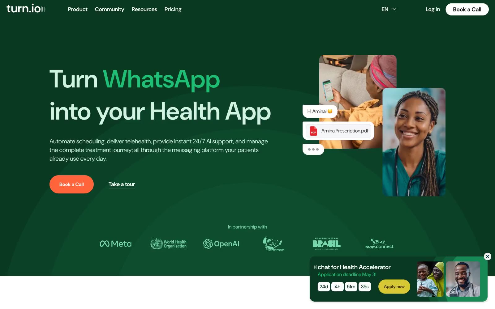 Chat for impact