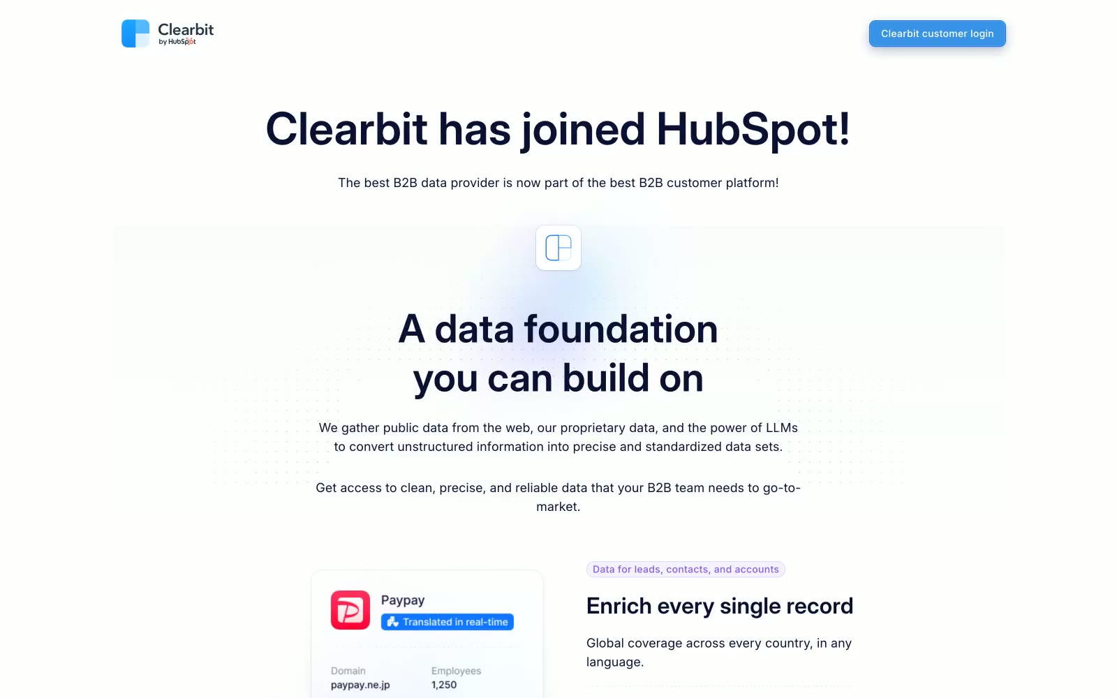 Clearbit