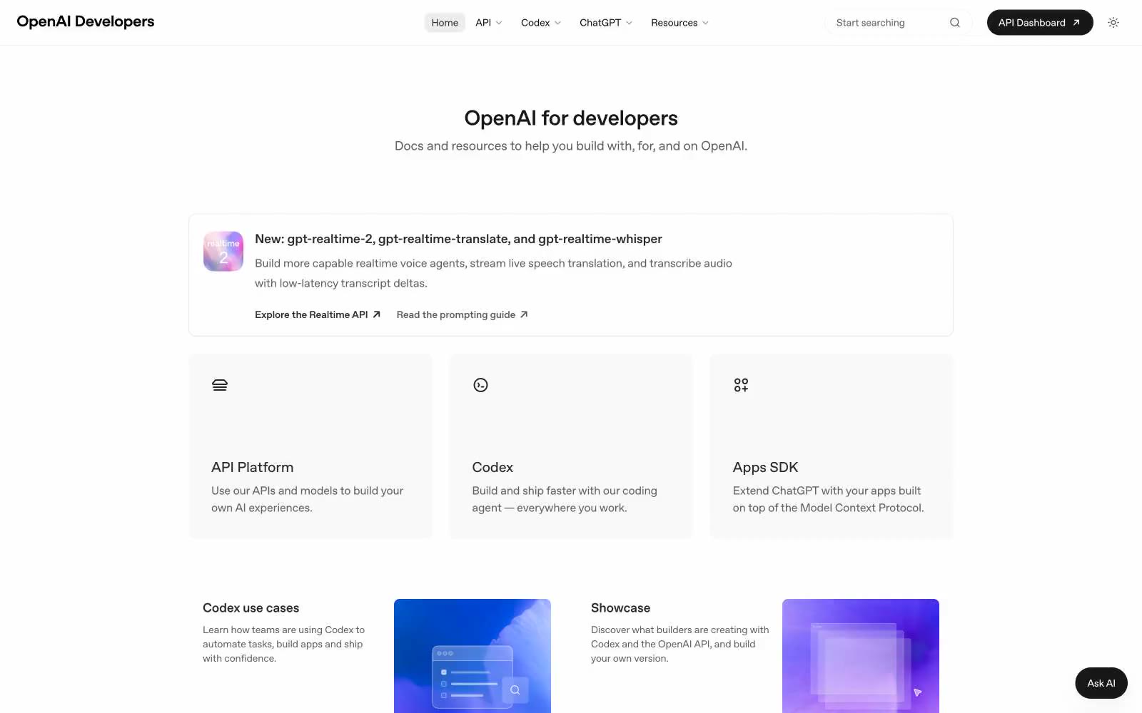 OpenAI Developers