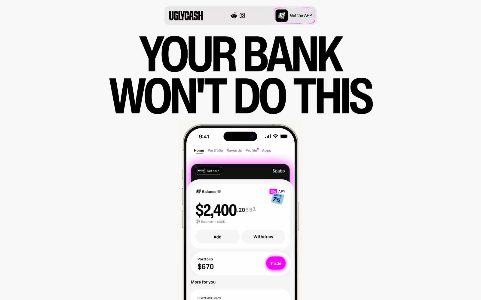 UGLYCASH