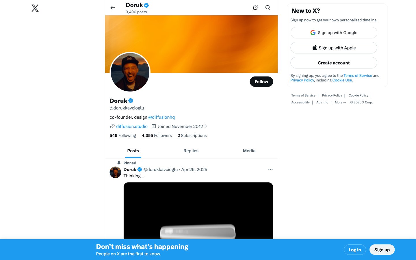 X (formerly Twitter)