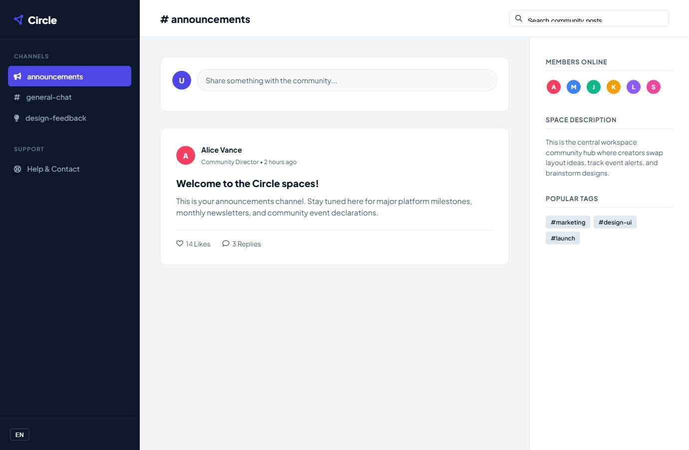 circle community